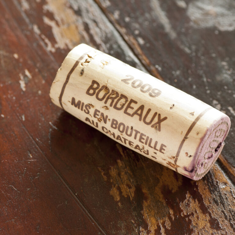 cork on a table